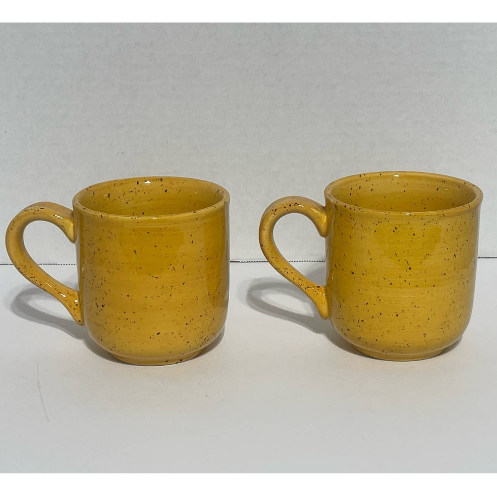 Pair of Pfaltzgraff "Nuance of Gold" Cups